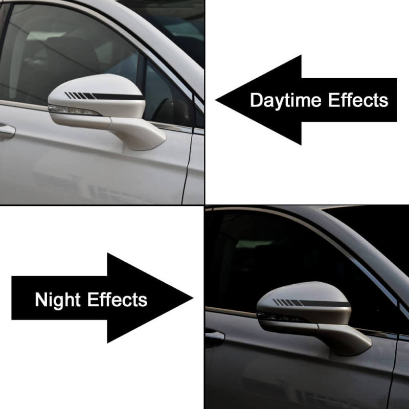 Car Rear View Mirror Reflective Stickers