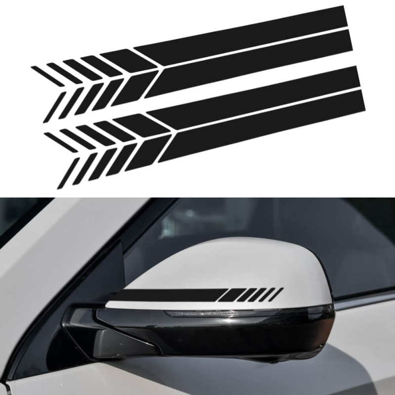 Car Rear View Mirror Reflective Stickers