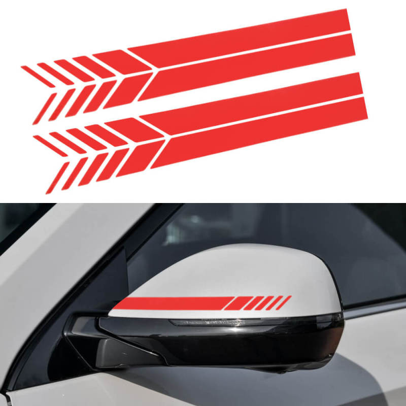 Car Rear View Mirror Reflective Stickers