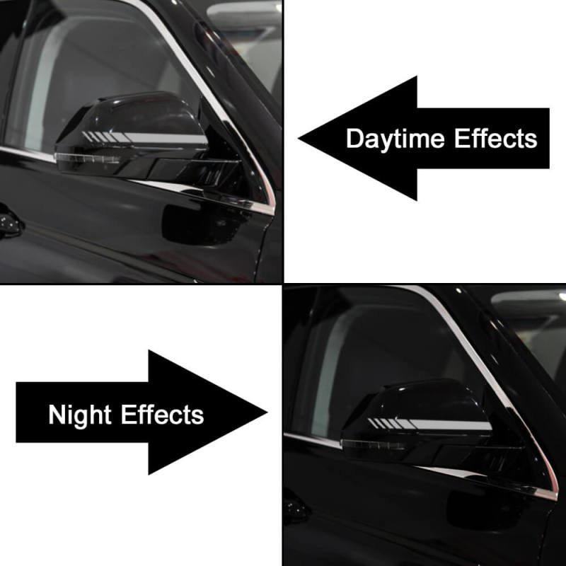 Car Rear View Mirror Reflective Stickers