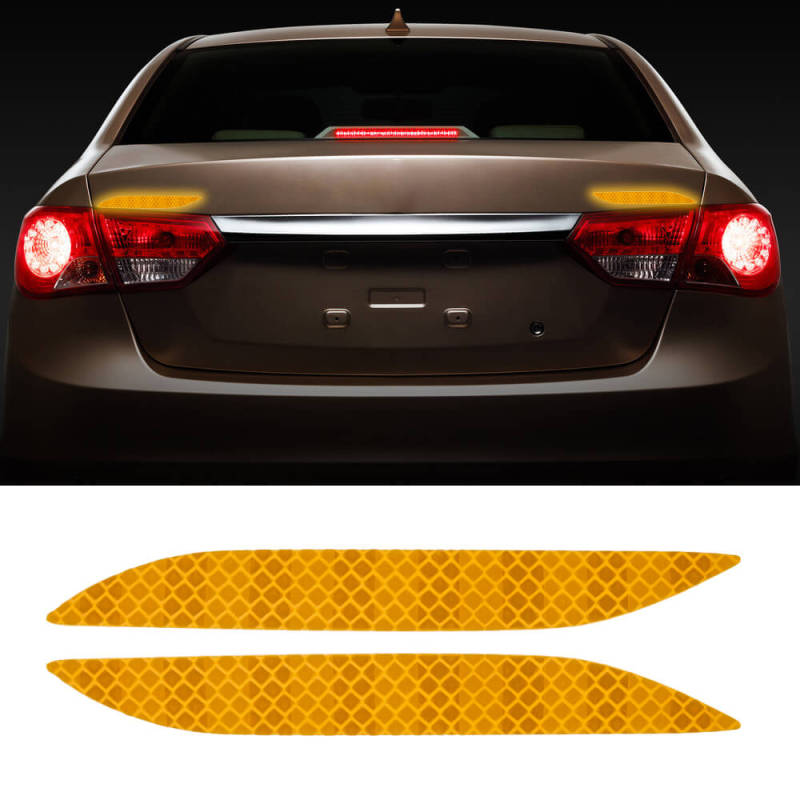 Car Eyebrow Light Reflective Sticker