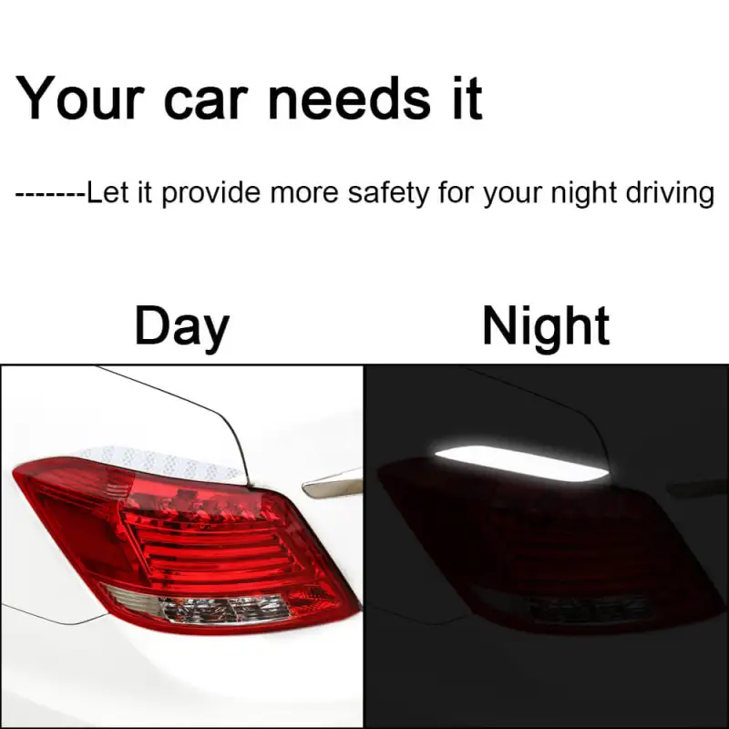 Car Eyebrow Light Reflective Sticker