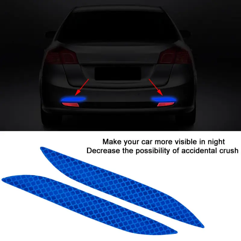 Car Eyebrow Light Reflective Sticker