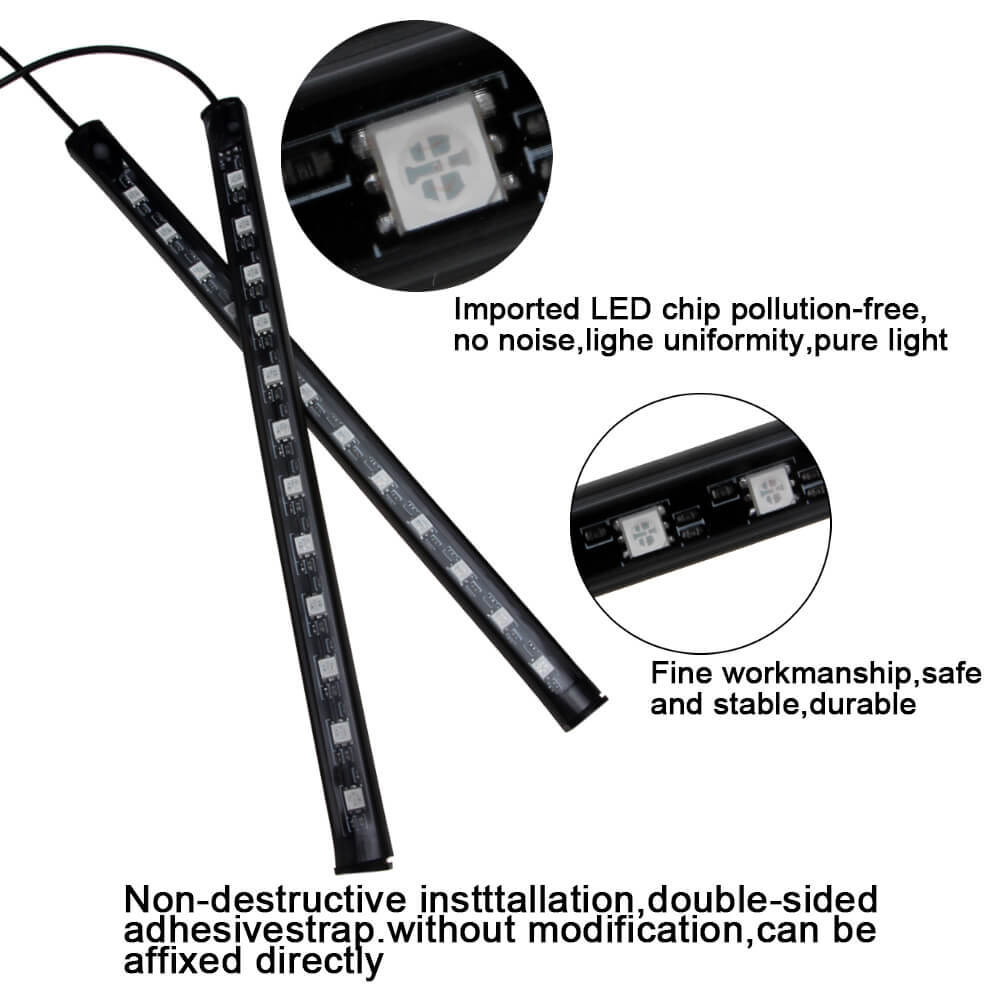 Car Music Atmosphere Light 8 Colors