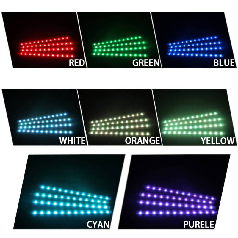 Car Music Atmosphere Light 8 Colors