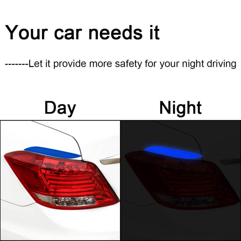 Car Eyebrow Light Reflective Sticker