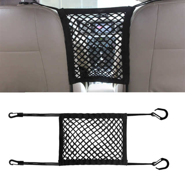 Double-Layer Car Seat Storage Net