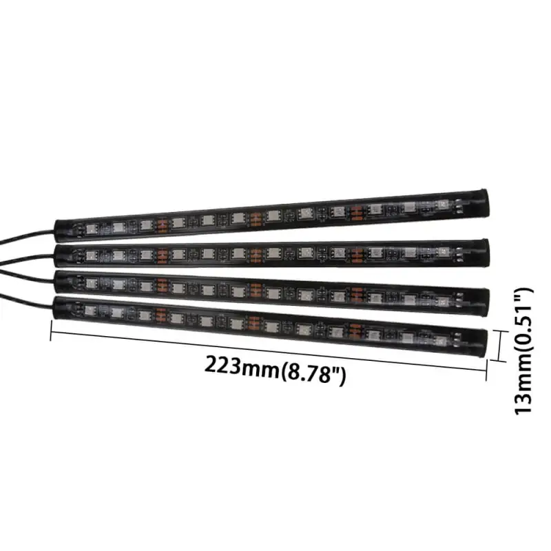 Car Music Atmosphere Light 8 Colors