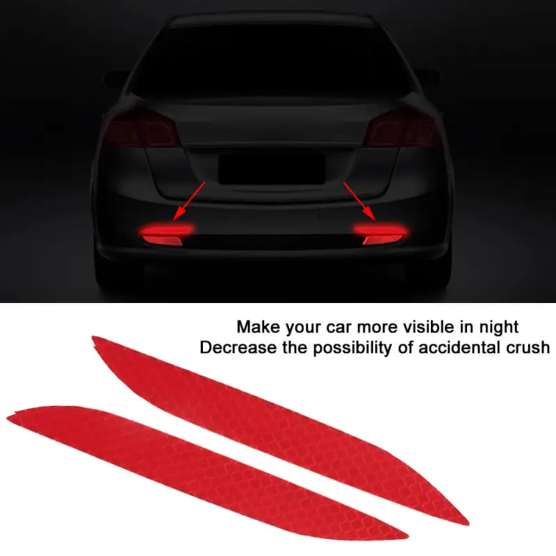 Car Eyebrow Light Reflective Sticker