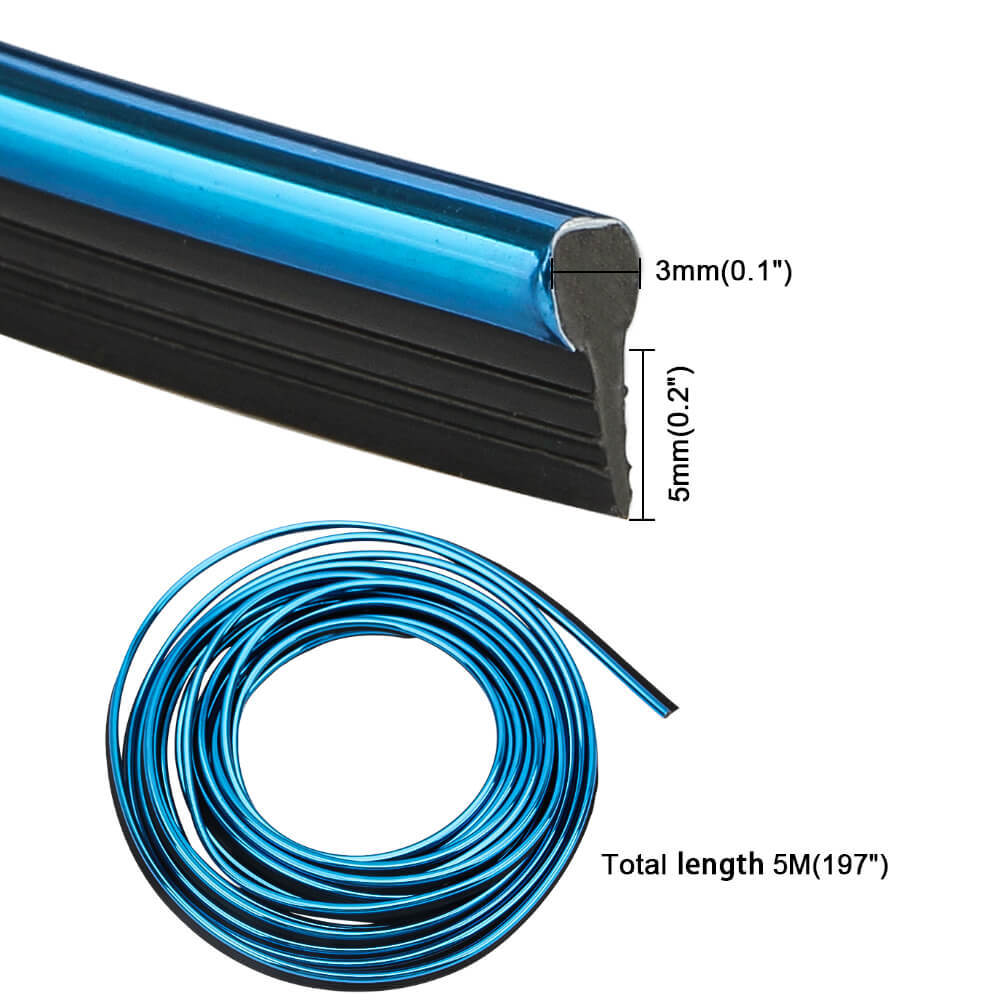 Flexible Interior Exterior Decoration Molding Trims Strips