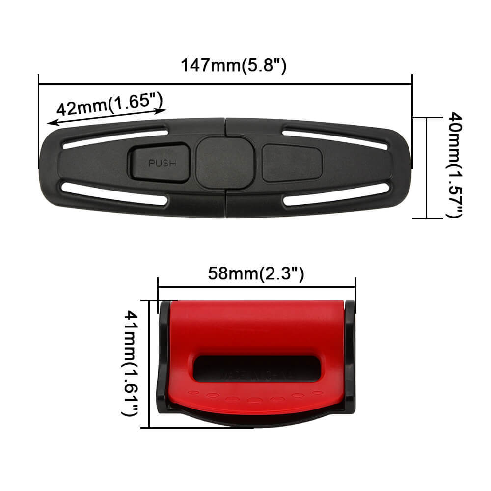 Car Seat Safety Belt Clip Buckle for Children
