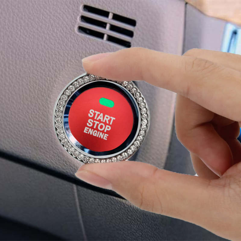 Engine Start Stop Button Stickers