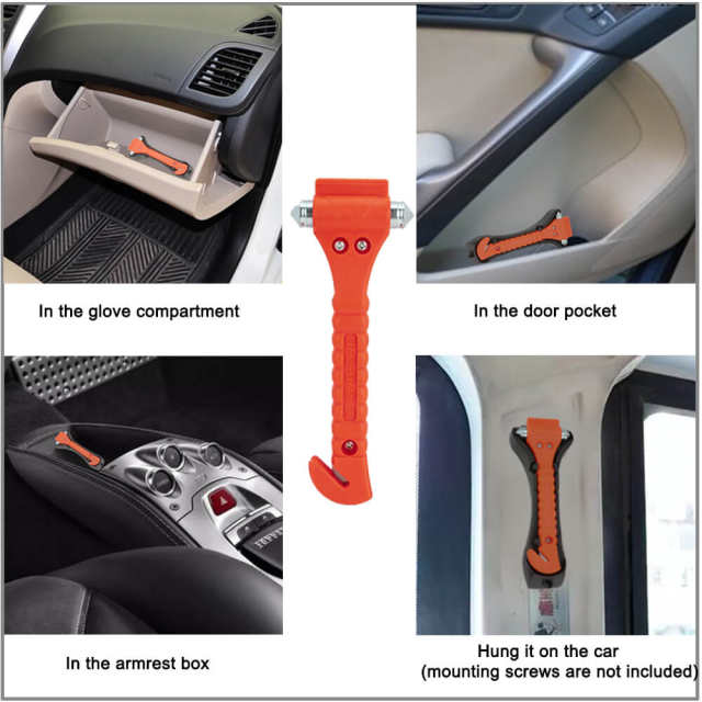 Seatbelt Cutter Window Breaker Emergency Escape Tool