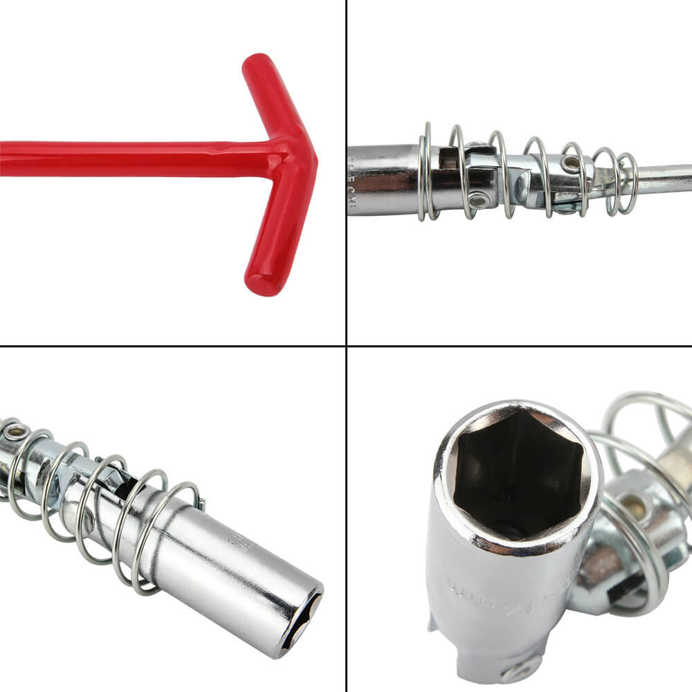 Spark Plug Wrench With 14mm Socket