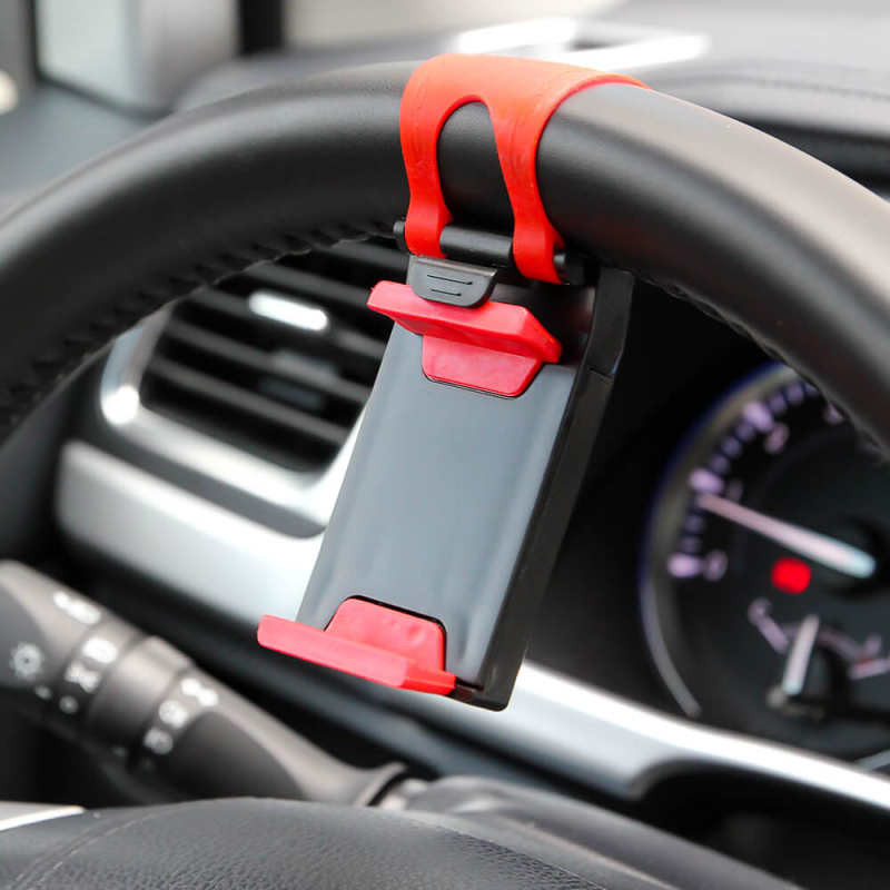Car Steering Wheel Cell Phone Holder