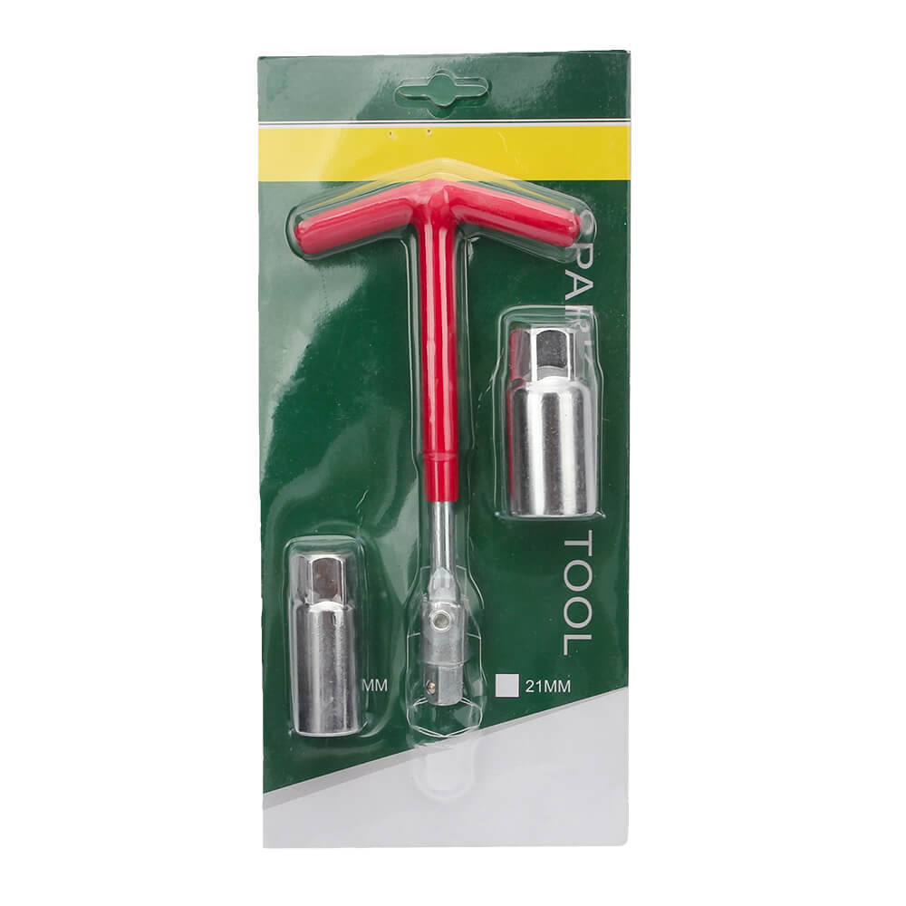 Spark Plug Wrench With 16mm & 21mm Spark Plug Socket