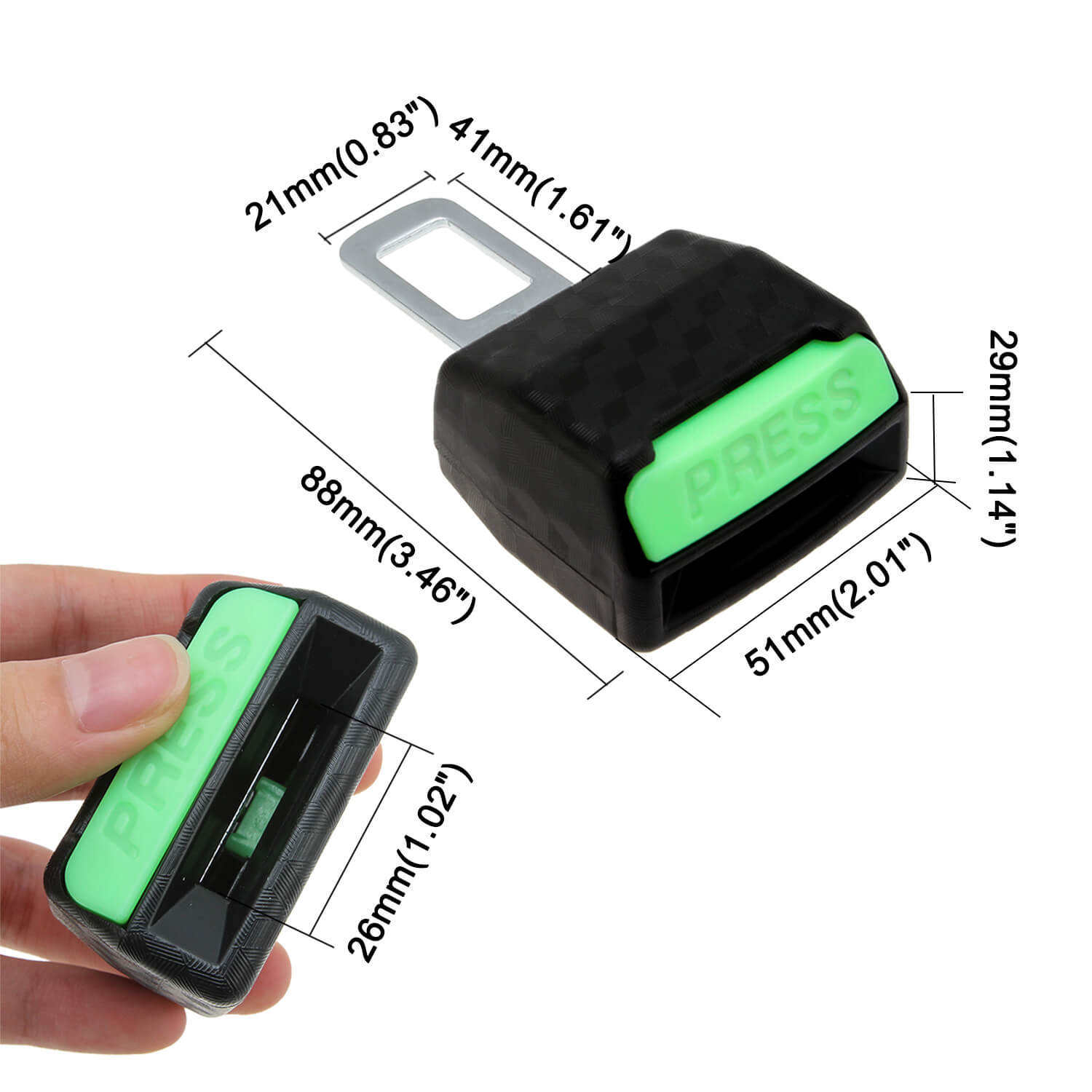 Car Seat Belt Buckle