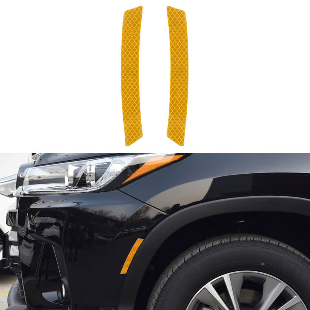 Car Wheels Eyebrow Reflective Sticker