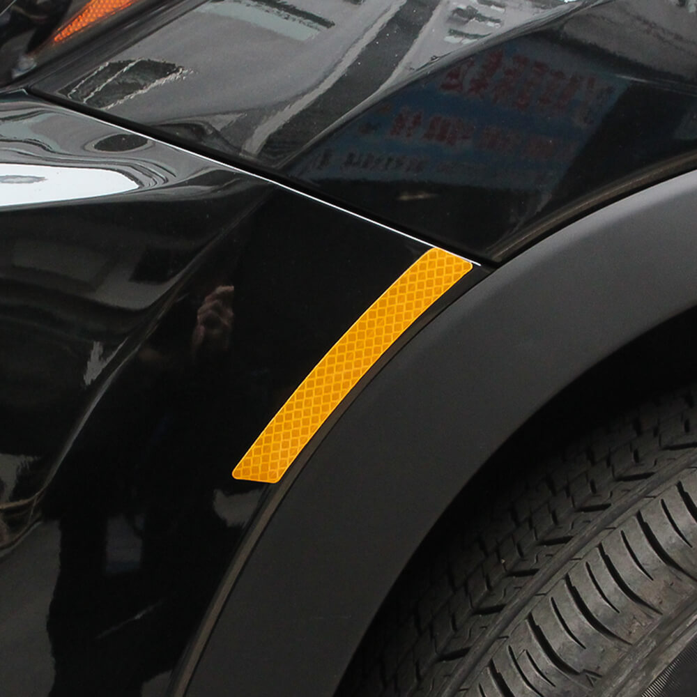 Car Wheels Eyebrow Reflective Sticker