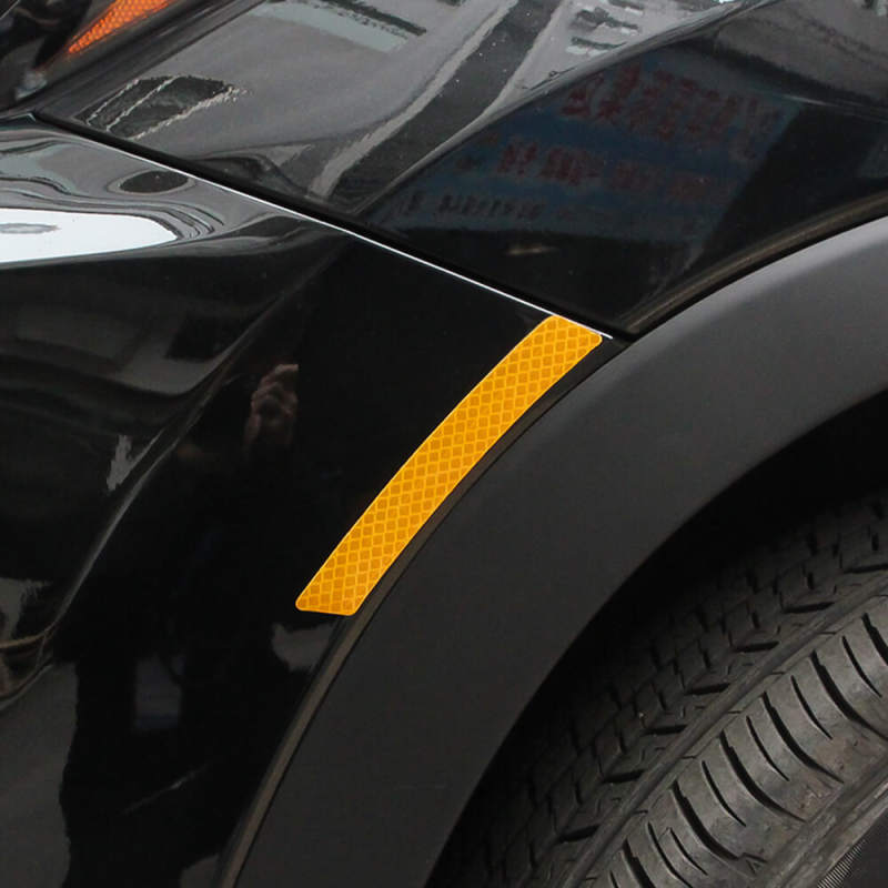 Car Wheels Eyebrow Reflective Sticker