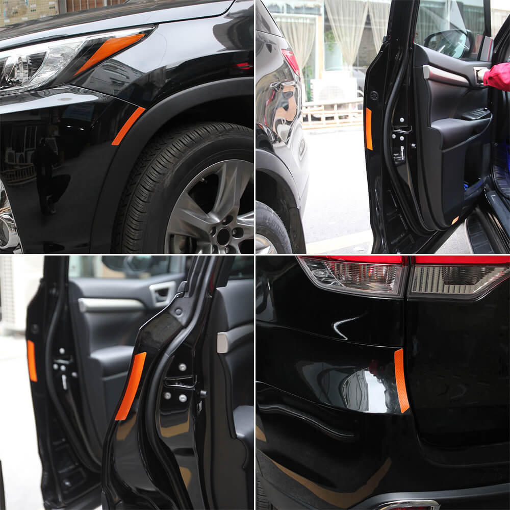 Car Wheels Eyebrow Reflective Sticker