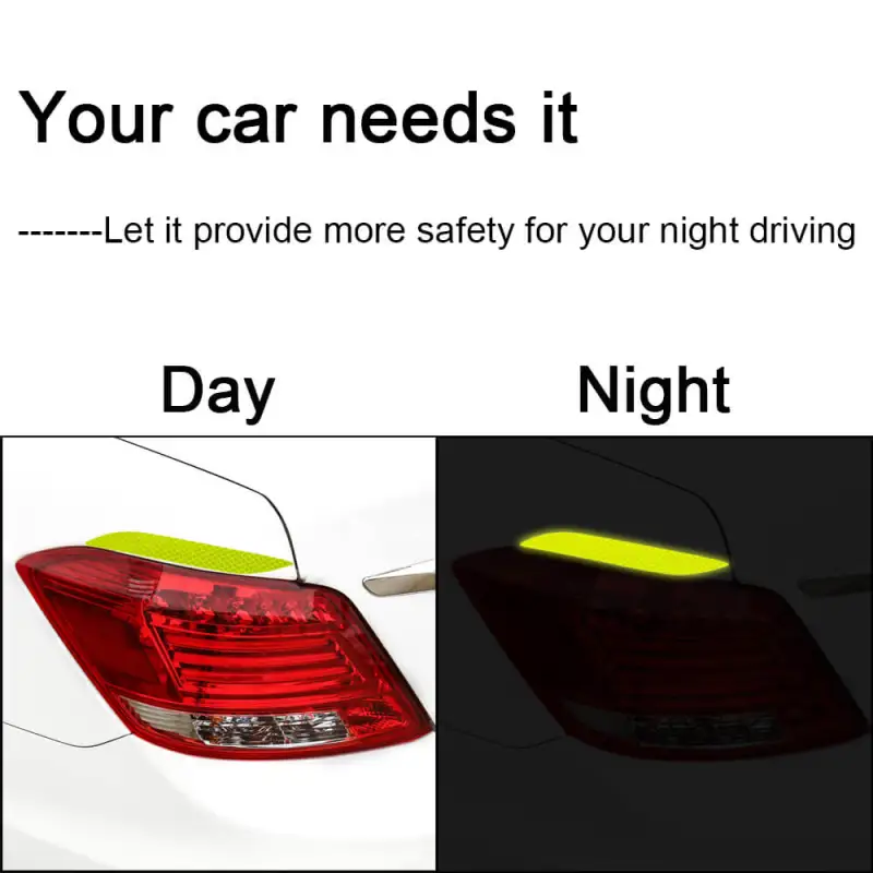 Car Eyebrow Light Reflective Sticker