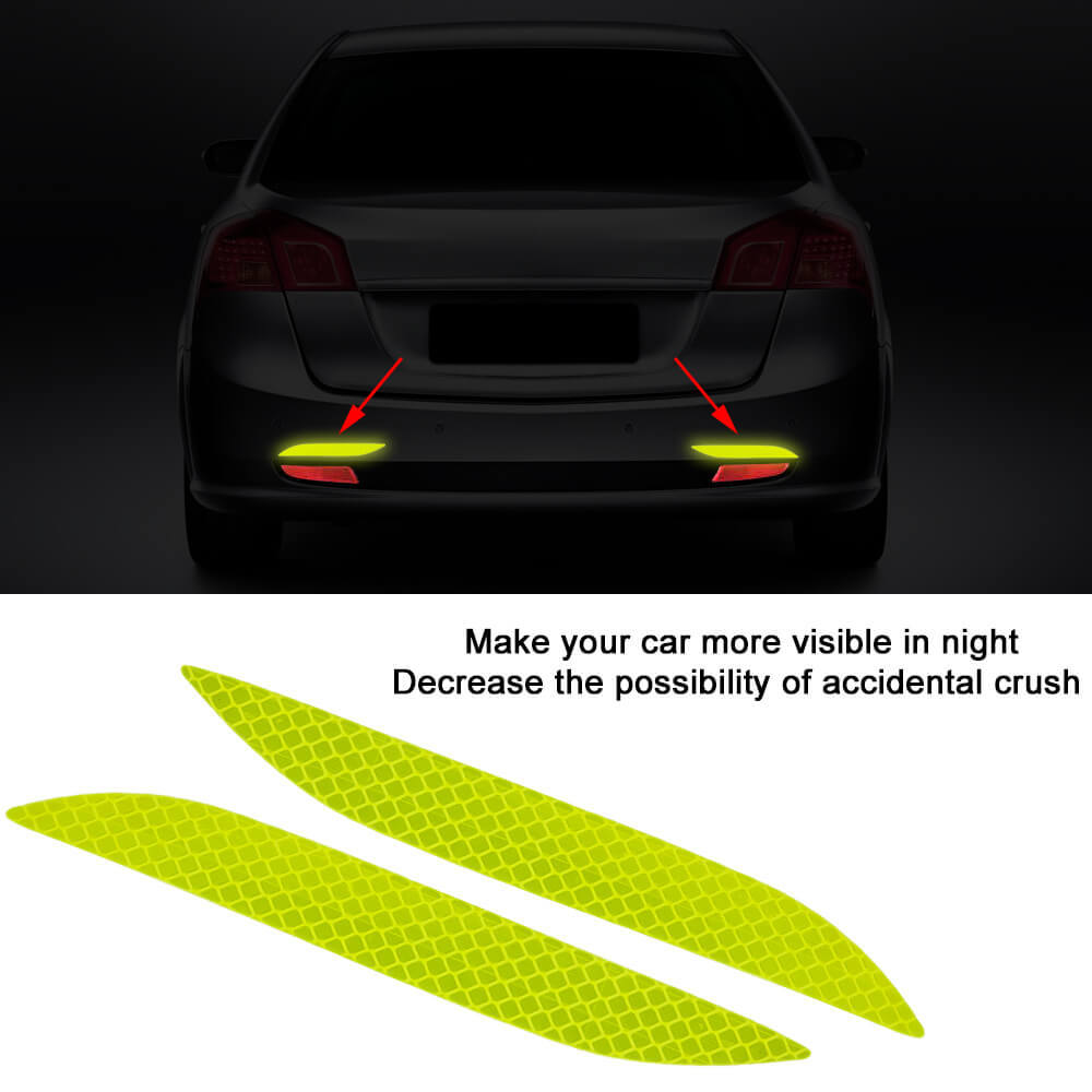 Car Eyebrow Light Reflective Sticker