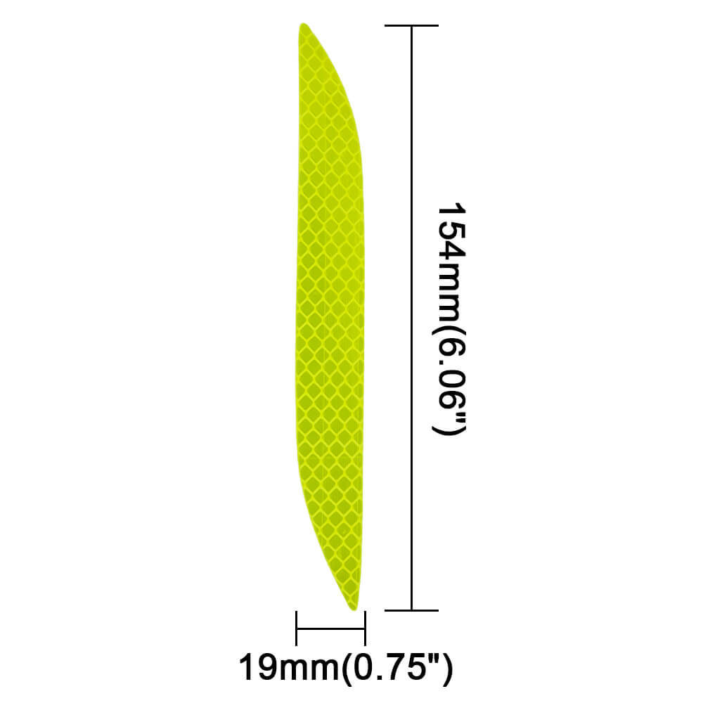 Car Eyebrow Light Reflective Sticker