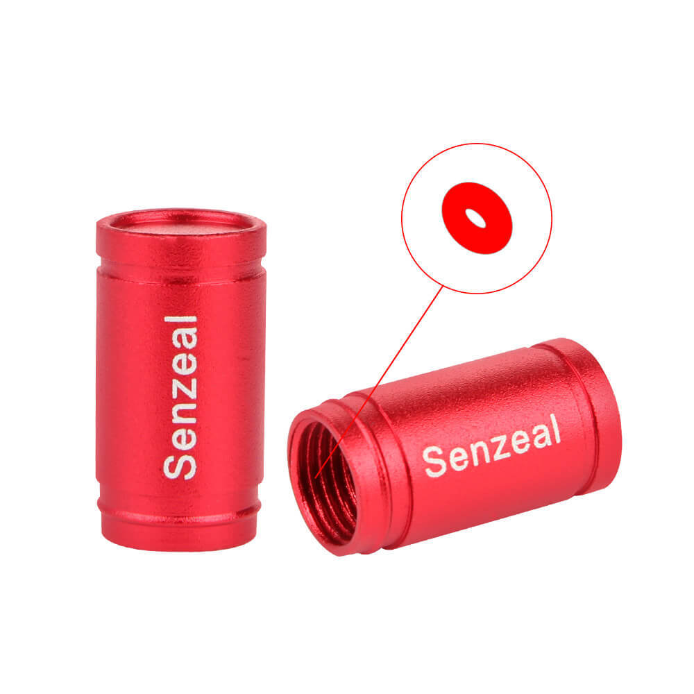 Aluminum Alloy Around Tyre Valve Caps with Senzeal Logo