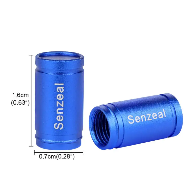 Aluminum Alloy Around Tyre Valve Caps with Senzeal Logo