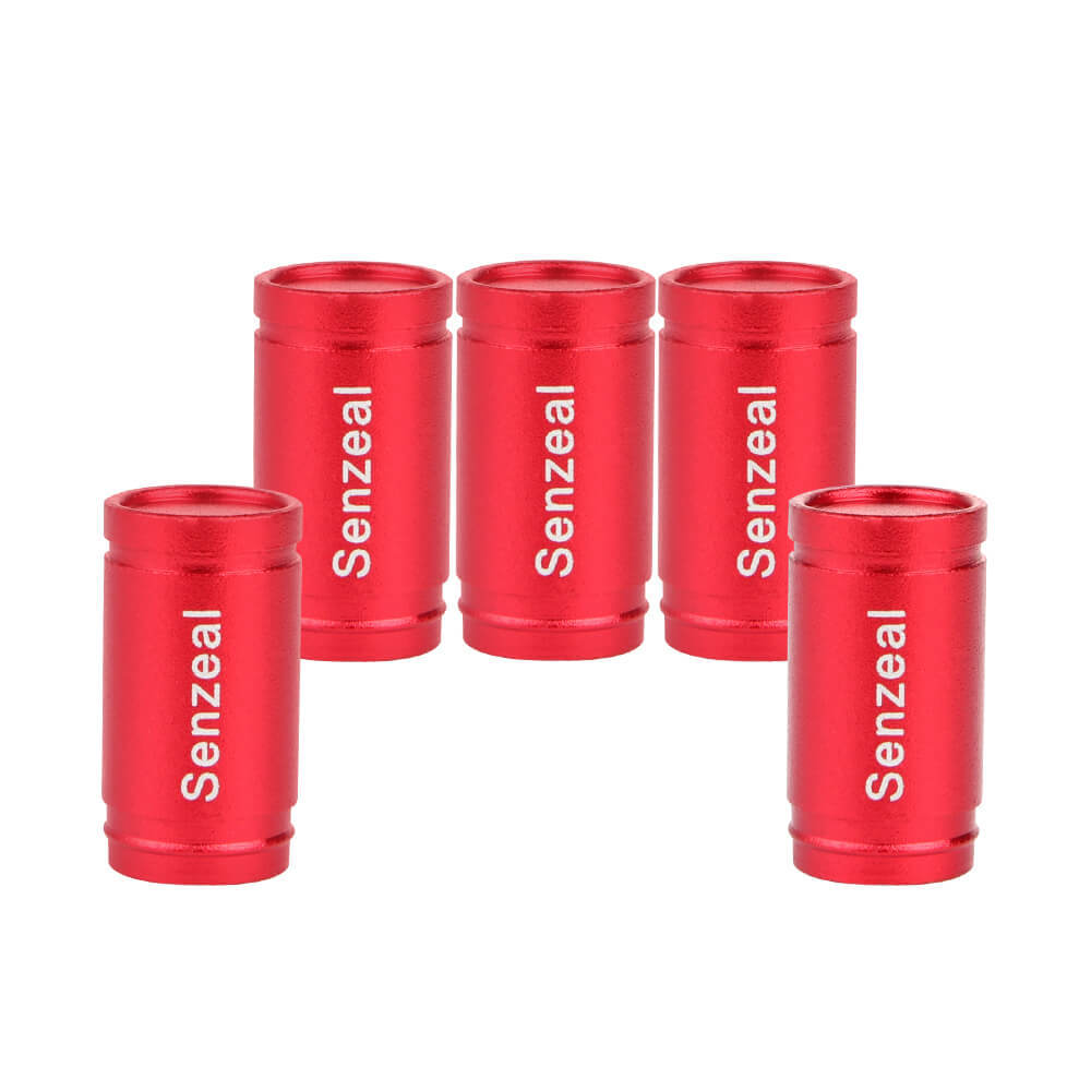 Aluminum Alloy Around Tyre Valve Caps with Senzeal Logo
