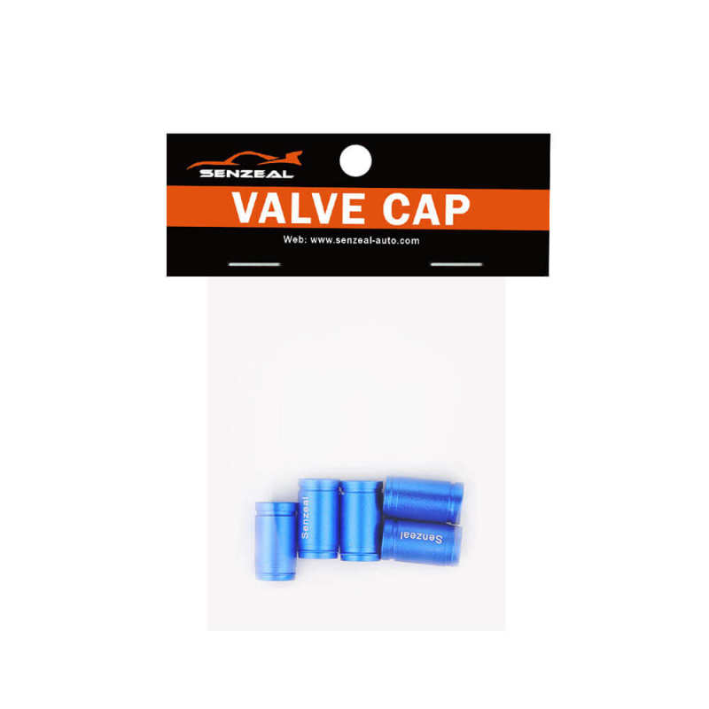 Aluminum Alloy Around Tyre Valve Caps with Senzeal Logo
