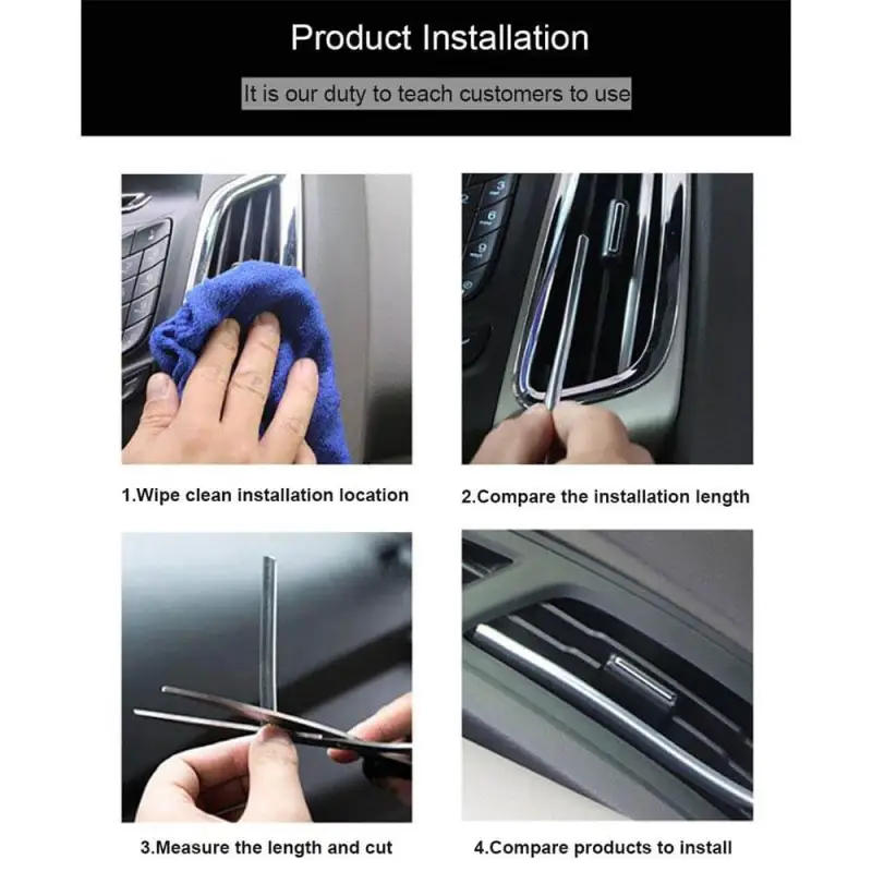 Car Air conditioner Interior Moulding Trim