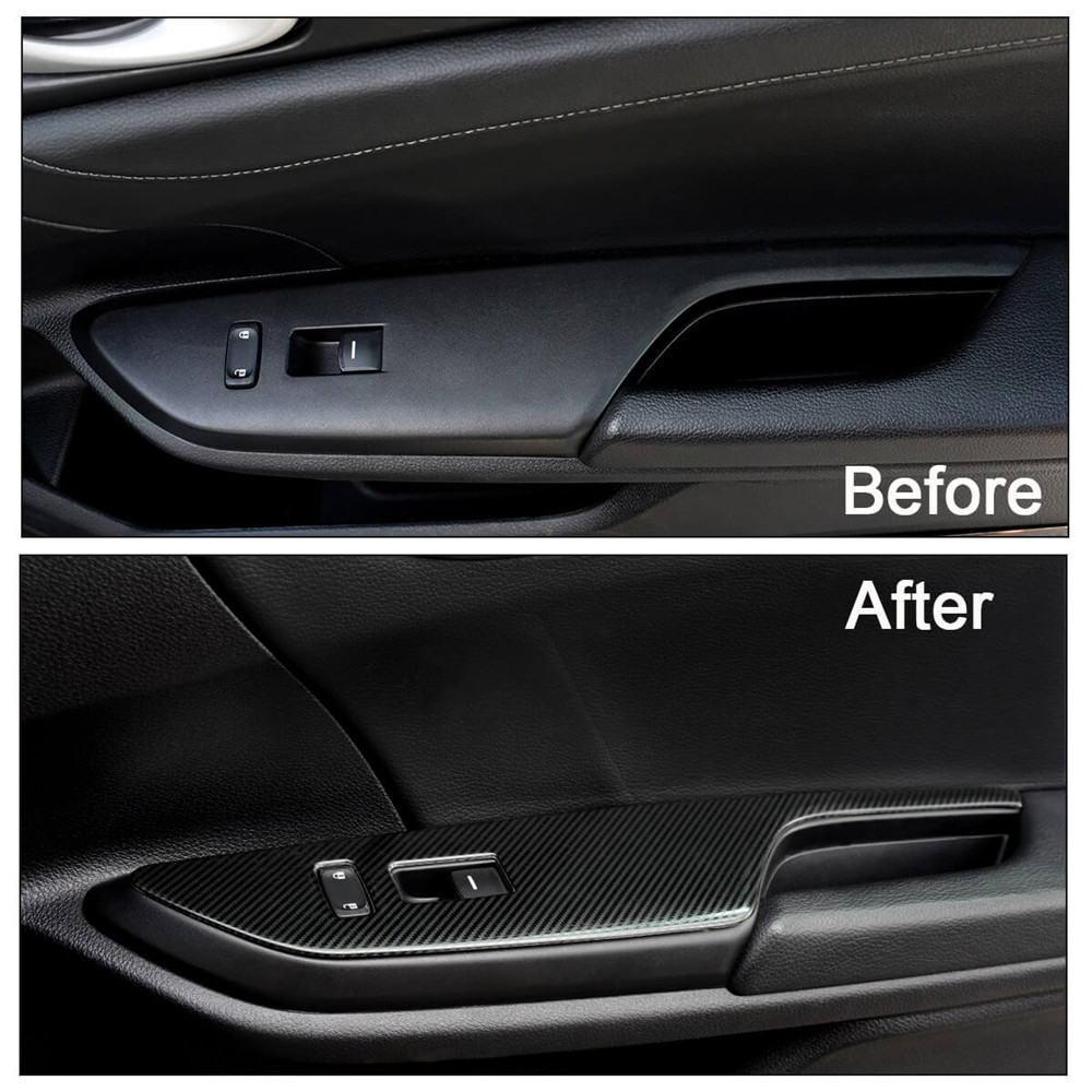 10th Gen Civic Door Handle Window Switch Control Panel Cover Trim