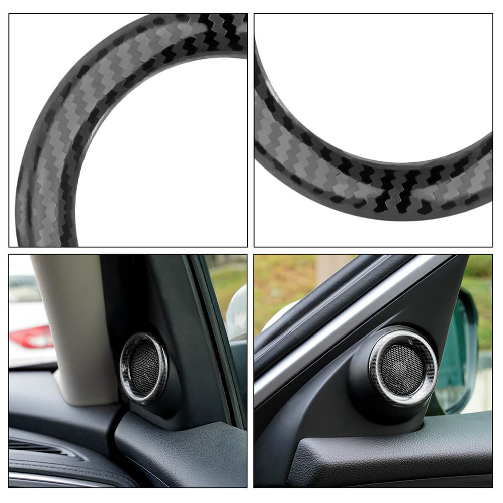 Honda Civic 10th 2016-2020 Car Door Speakers Cover Trim