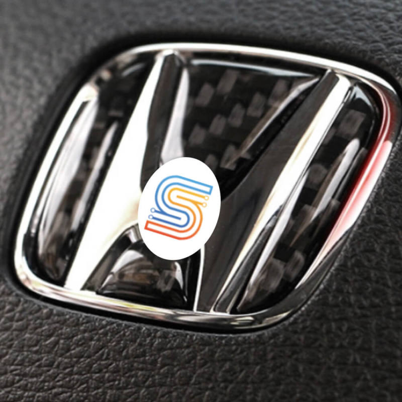 Honda CIVIC 2016-2020 Car Steering Wheel Logo Sticker