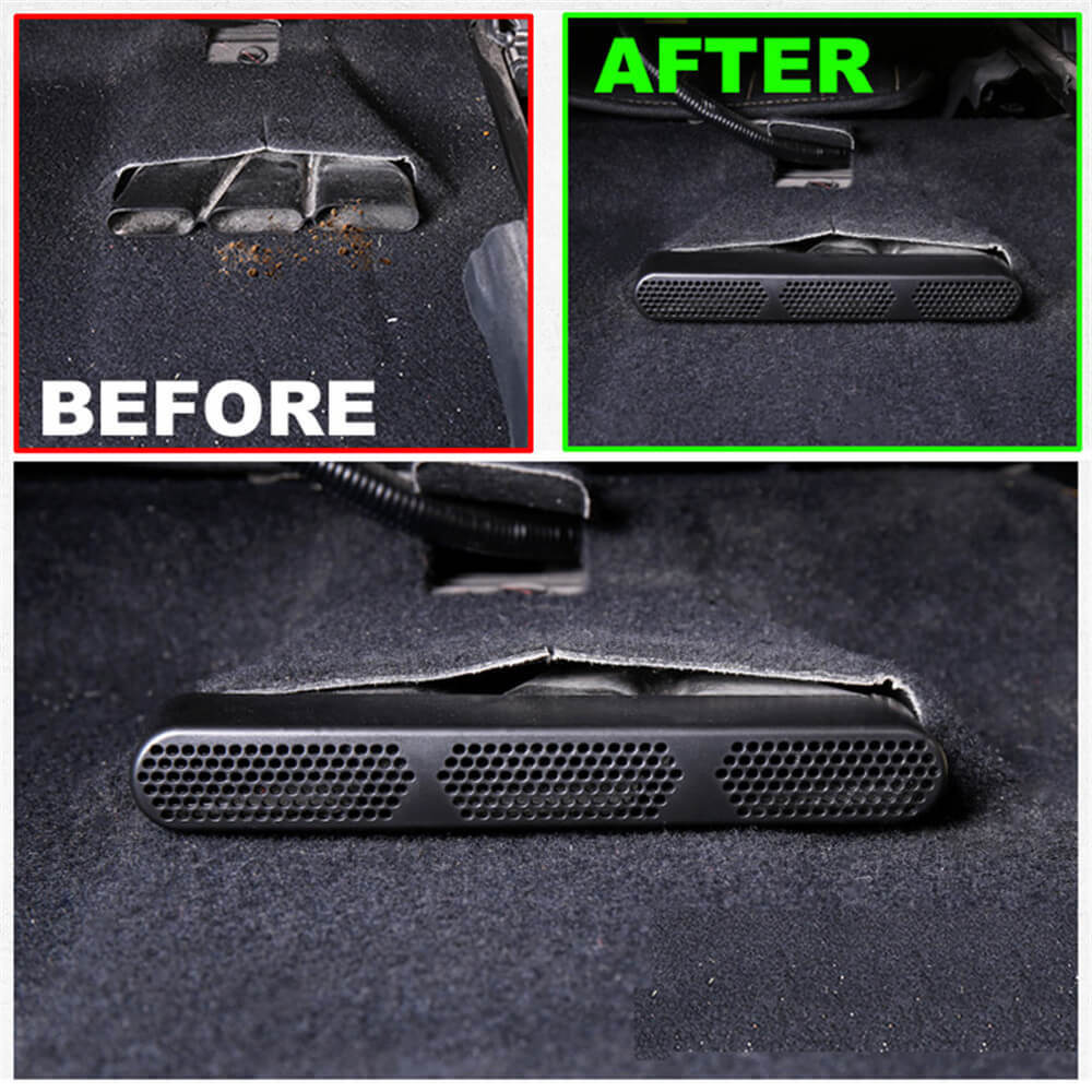 Under Seat Rear Air Conditioner Vent Outlet Grille Cover for Highlander Kluger