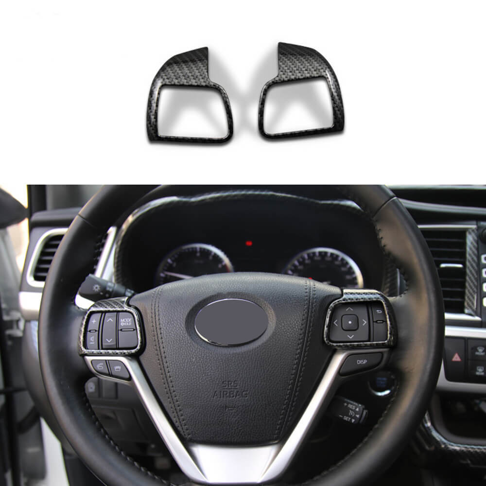 Highlander Kluger 2015-2019 Car Steering Wheel Trim
