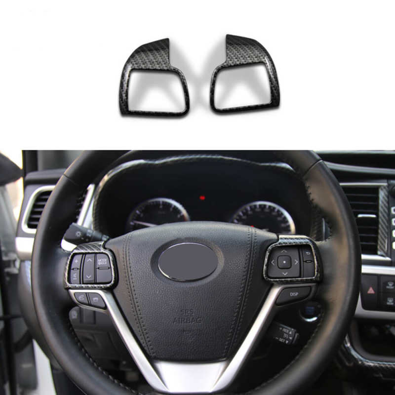Highlander Kluger 2015-2019 Car Steering Wheel Trim