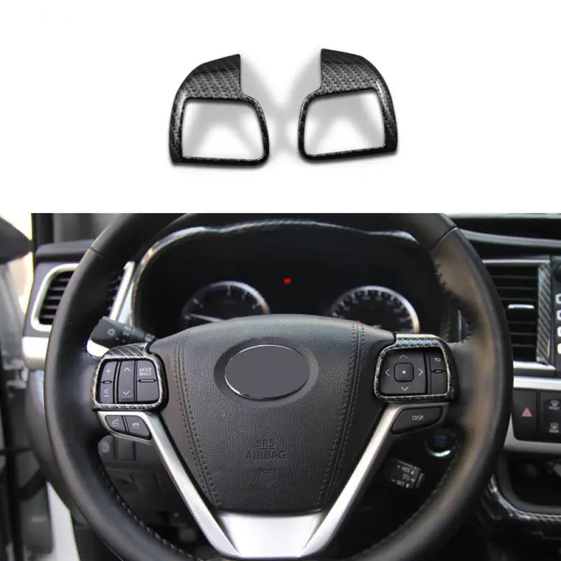 Highlander Kluger 2015-2019 Car Steering Wheel Trim