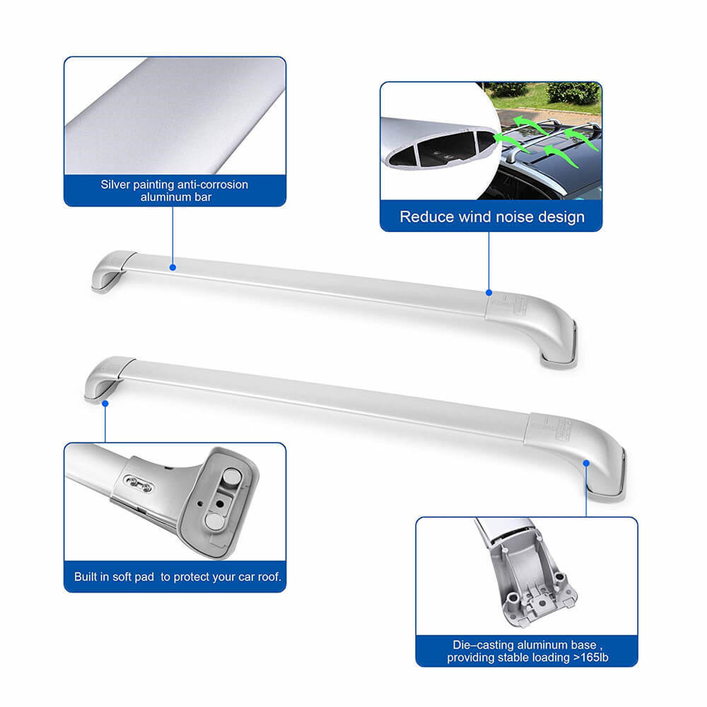 Toyota Highlander 2014-2019 Roof Rack Cross Bars