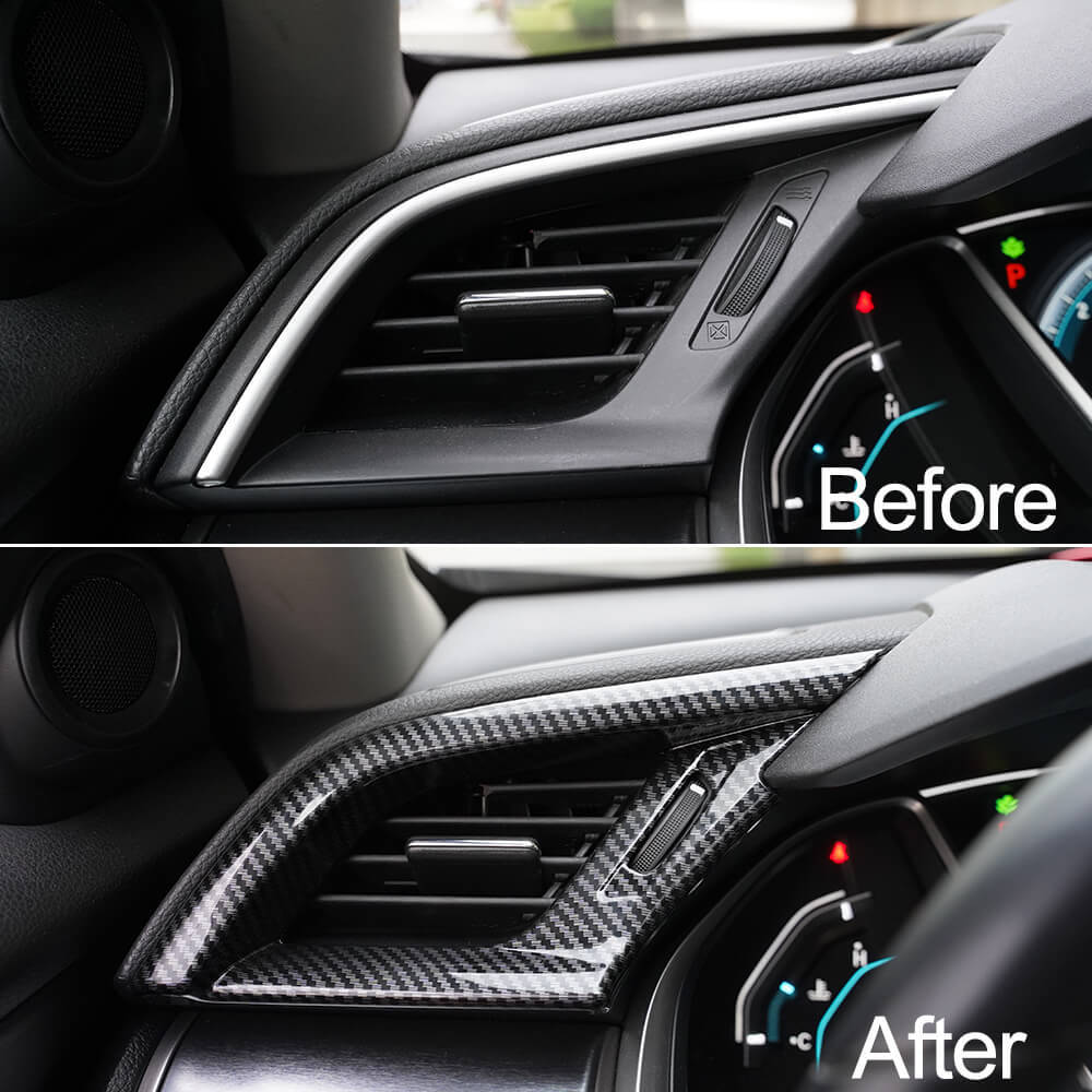 10th Gen Civic 2016-2020 Center Consoles Car Air Vent Trims