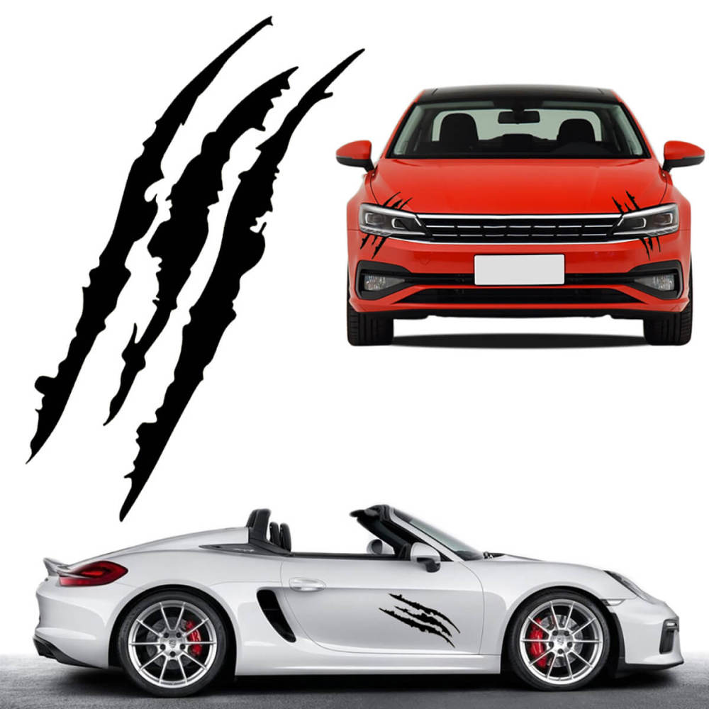 Claws Scratch Reflective Sticker