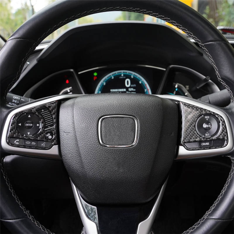 CIVIC 2016-2020 Steering Wheel Key Button Frame Trim