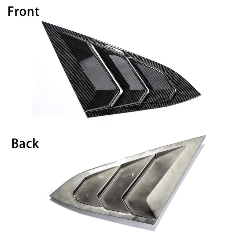 10th Gen Civic Racing Style Rear Window Louvers