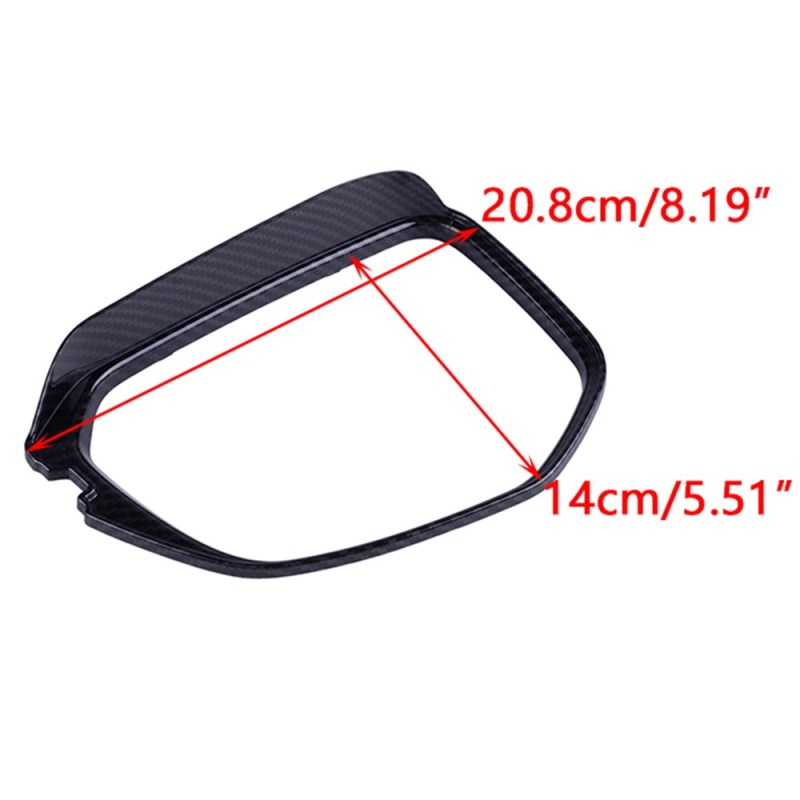 Civic 10th Rearview Mirror Rain Eyebrow Cover Trim