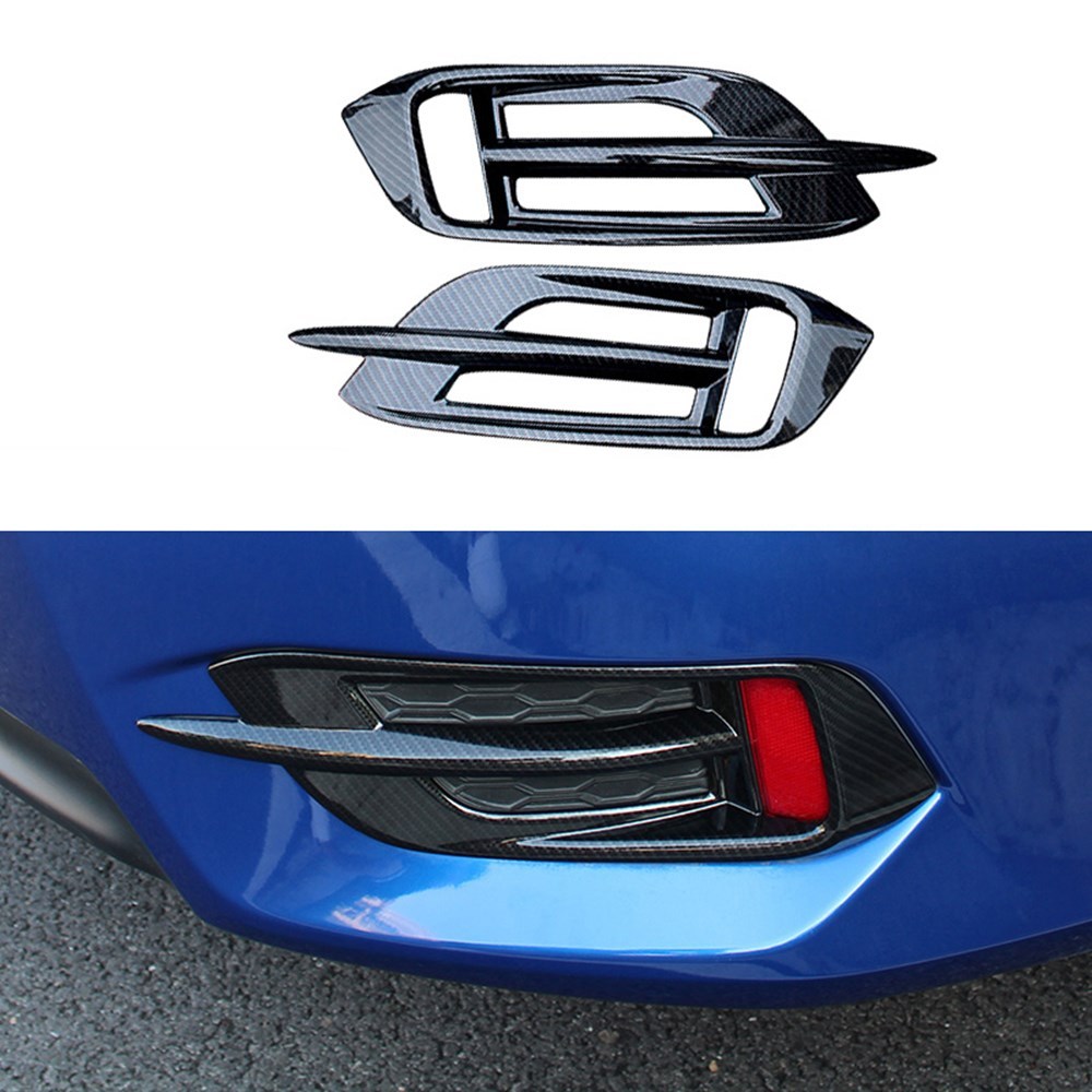 Honda Civic 4dr Sedan Front Rear Fog Light Cover Trim