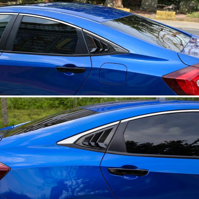 10th Gen Civic Racing Style Rear Window Louvers