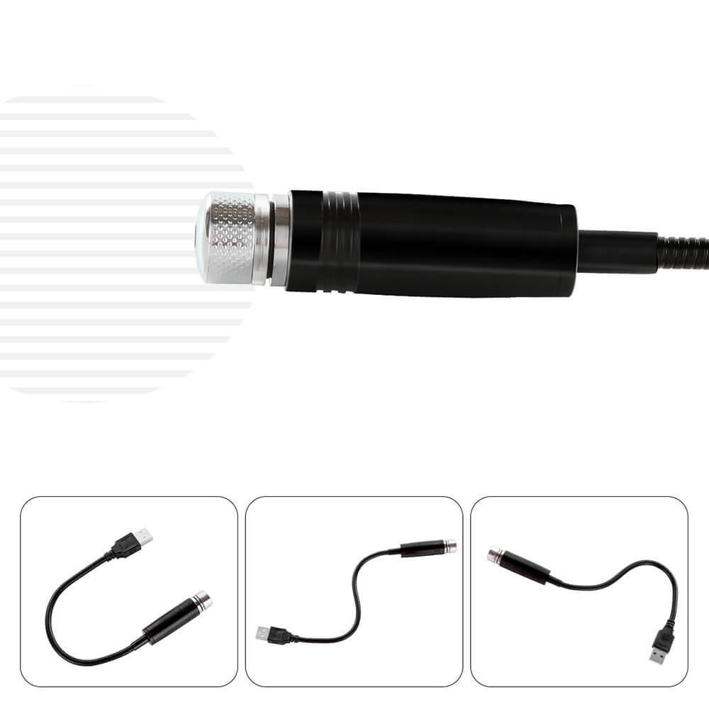USB Atmosphere Light for Car Interior Armrest Box