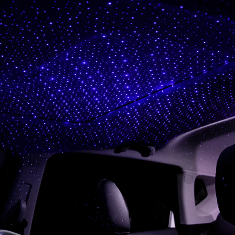 USB Atmosphere Light for Car Interior Armrest Box